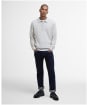 Men's Barbour Smeaton Knitted Polo - Grey Marl