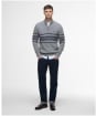 Men's Barbour Kepwick Half Zip Jumper - Grey Marl