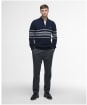 Men's Barbour Kepwick Half Zip Jumper - Navy