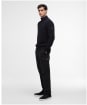 Men's Barbour International Enfield Funnel Neck Jumper - Black