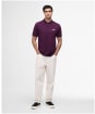 Men's Barbour International Essential Polo - Potent Merlot
