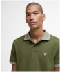 Men's Barbour Marlton Tailored Fit Polo Shirt - Wintermoss