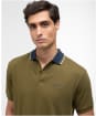 Men's Barbour International Vase Polo Shirt - Light Sage