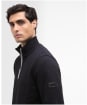 Men's Barbour International Rufforth Half Zip Sweatshirt - Black