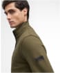 Men's Barbour International Rufforth Half Zip Sweatshirt - Light Sage