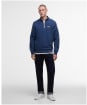 Men's Barbour International Clipper Funnel Neck Sweatshirt - Insignia Blue