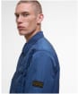 Men's Barbour International Inline Overshirt - Insignia Blue