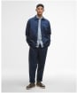Men's Barbour Cole Tailored Fit Poplin Overshirt - Navy