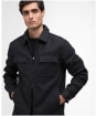 Men's Barbour International Walken Overshirt - Charcoal