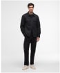 Men's Barbour International Walken Overshirt - Charcoal