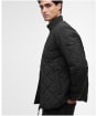 Men's Barbour International Walden Quilted Jacket - Black