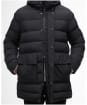 Men's Barbour International Dalesmith Puffer Jacket - Black