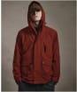 Men's Barbour Rig Showerproof Jacket - Fired Brick