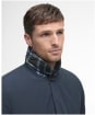 Men's Barbour Wadded Lorden Showerproof Mac - Dark Navy