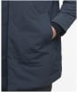 Men's Barbour Wadded Lorden Showerproof Mac - Dark Navy