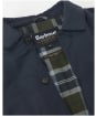 Men's Barbour Wadded Lorden Showerproof Mac - Dark Navy