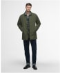 Men's Barbour Wadded Lorden Showerproof Mac - Olive
