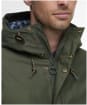 Men's Barbour Modern Lorden Showerproof Mac - Olive