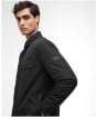 Men's Barbour International Padded Ariel Shirt Jacket - Black