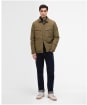 Men's Barbour International Padded Ariel Shirt Jacket - Light Sage