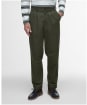 Men's Barbour Cole Relaxed Fit Poplin Trouser - Olive