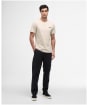 Men's Barbour International Small Logo Tee - New Mist