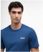 Men's Barbour International Small Logo Tee - Insignia Blue