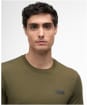 Men's Barbour International Small Logo Tee - Light Sage