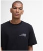 Men's Barbour Parkend Photographic Relaxed T-Shirt - Black