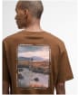 Men's Barbour Parkend Photographic Relaxed T-Shirt - Umber