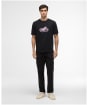 Men's Barbour International Cheney Graphic T-Shirt - Black