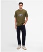 Men's Barbour International Cheney Graphic T-Shirt - Light Sage
