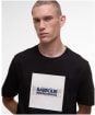 Men's Barbour International Moakes Graphic T-Shirt - Black