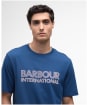 Men's Barbour International Essential Graphic T-Shirt - Insignia Blue