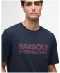 Men's Barbour International Essential Graphic T-Shirt - Navy