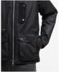 Men's Barbour Tract Waxed Jacket - Black