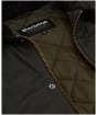 Men's Barbour Modern Beaufort Check Waxed Jacket - Olive Check