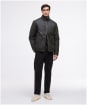 Men's Barbour International Chard Waxed Jacket - Archive Olive