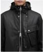 Men's Barbour International Endley Waxed Jacket - Black