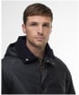 Men's Barbour Modern Heritage Beaufort Waxed Jacket - Navy