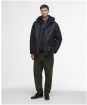 Men's Barbour Modern Heritage Beaufort Waxed Jacket - Navy