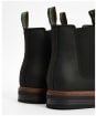 Men's Barbour Farsley Chelsea Boots - Black Nubuck