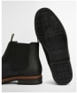 Men's Barbour Farsley Chelsea Boots - Black Nubuck