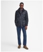 Barbour Ogston Waxed Jacket - Navy