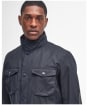 Barbour Ogston Waxed Jacket - Navy