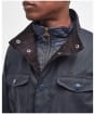 Barbour Ogston Waxed Jacket - Navy