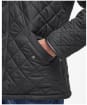 Mens Barbour Powell Quilted Jacket - Black