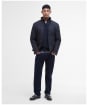 Men's Barbour Powell Quilted Jacket - Navy