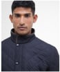Men's Barbour Powell Quilted Jacket - Navy