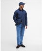Men's Barbour Ashby Polarquilt Jacket - Navy